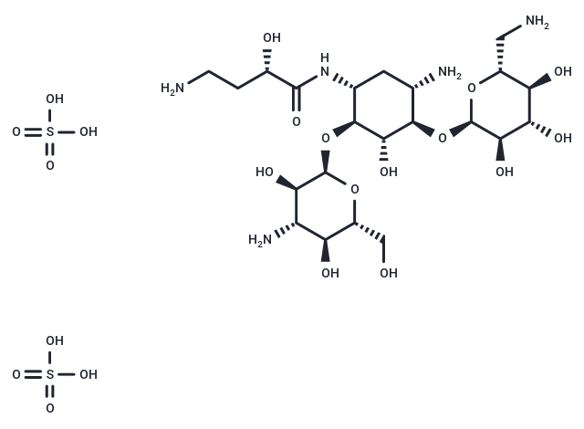 TargetMol Chemical Structure Amikacin disulfate