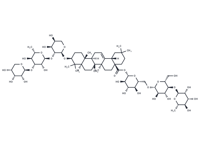 Huzhangoside B Chemical Structure