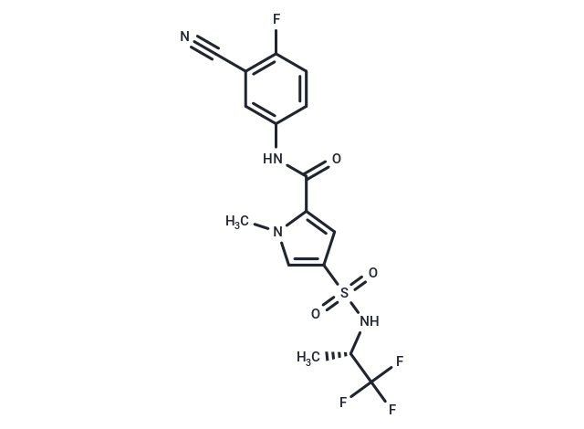 Bersacapavir(JNJ-56136379) Chemical Structure