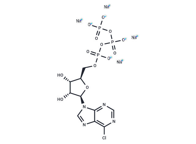 6-Chloropurine riboside-5'-triphosphate sodium Chemical Structure