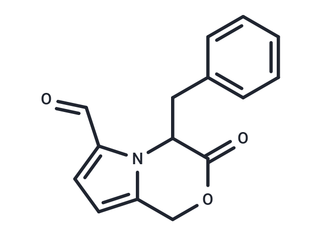 3-Oxo-4-benzyl-3,4-dihydro-1H-pyrrolo [2,1-c] oxazine-6-methylal Chemical Structure