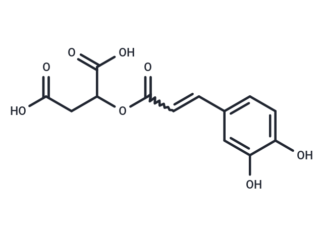 Caffeoylmalic acid Chemical Structure