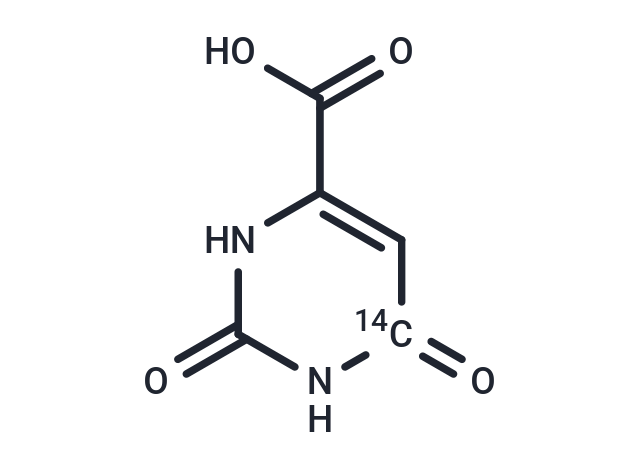 Orotic acid-6-C14 Chemical Structure