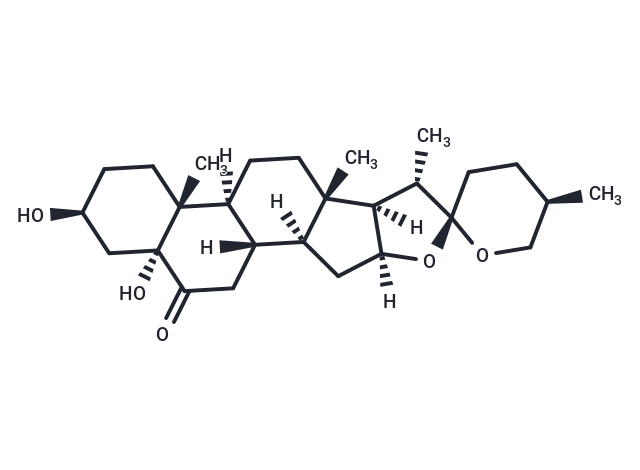 5-alpha-Hydroxy-Laxogenin Chemical Structure