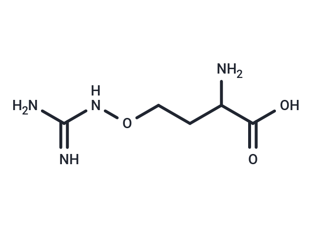 L-Canavanine sulfate Chemical Structure