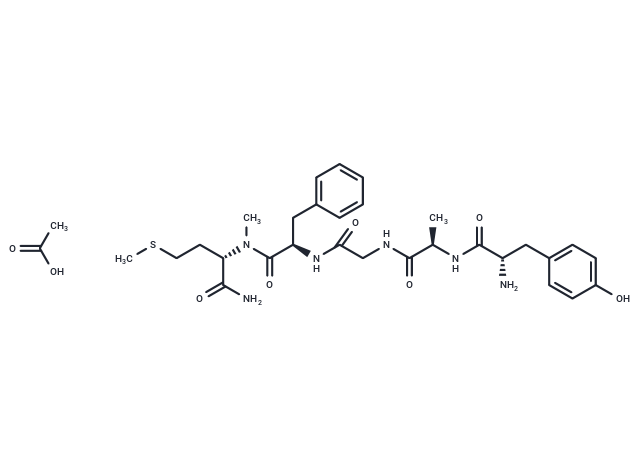 Metkephamid acetate Chemical Structure