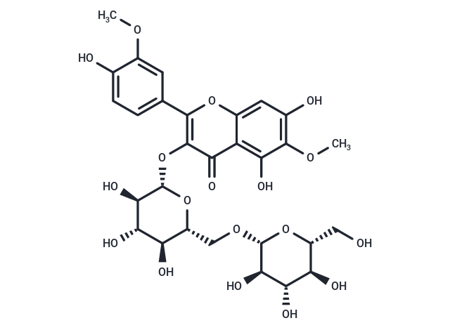 Spinacetin 3-gentiobioside Chemical Structure