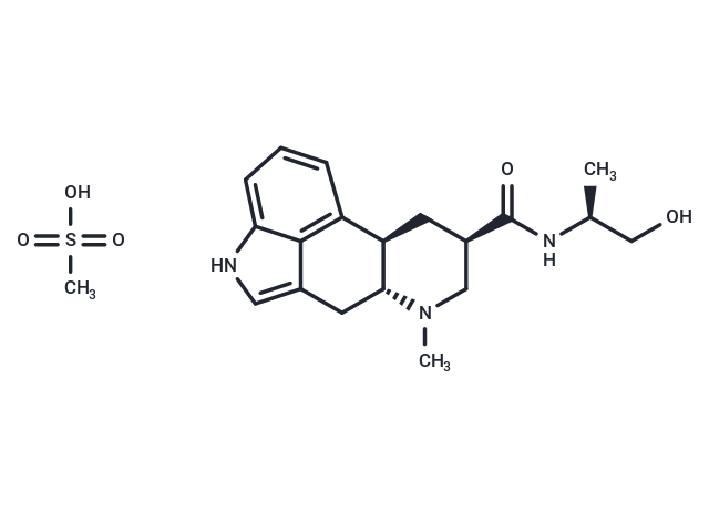 Dihydroergotoxine mesylate Chemical Structure