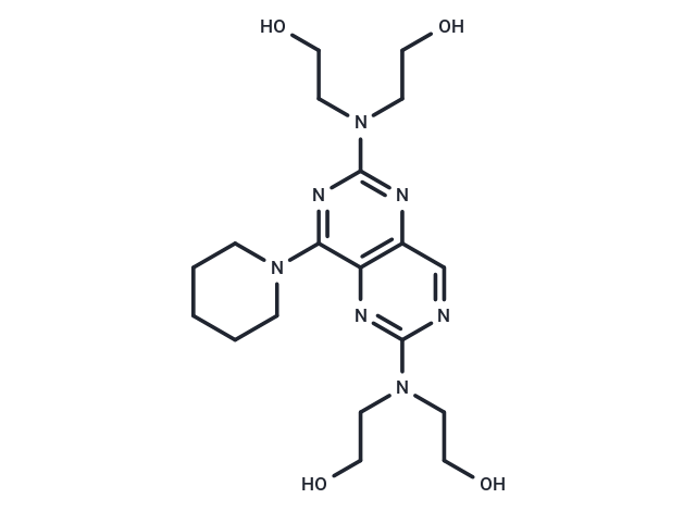 Mopidamol Chemical Structure