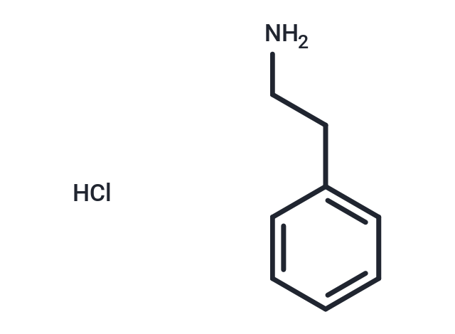2-Phenylethylamine hydrochloride Chemical Structure