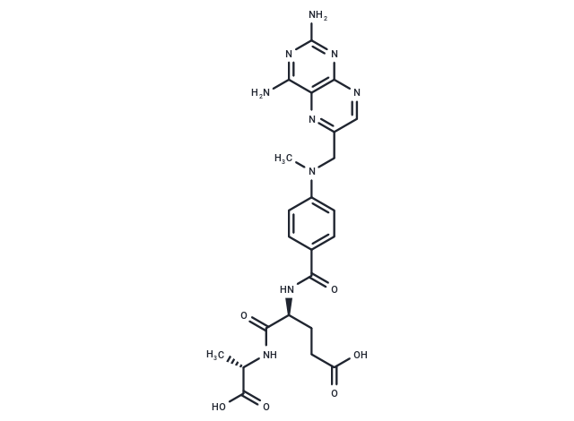 Methotrexate-alpha-alanine Chemical Structure