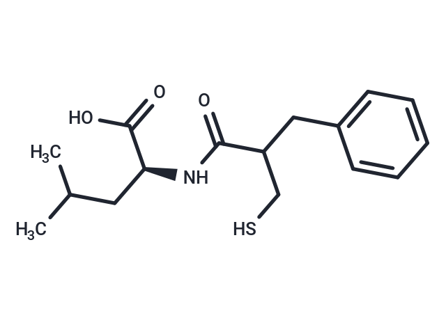 Leucine thiorphan Chemical Structure