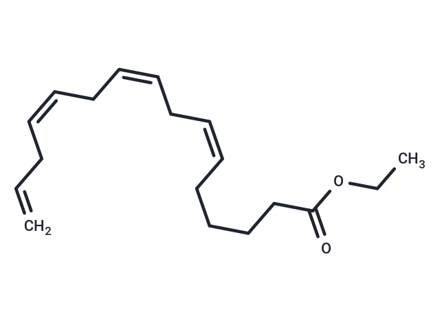 6,9,12,15-Hexadecatetraenoic acid-ethyl ester Chemical Structure