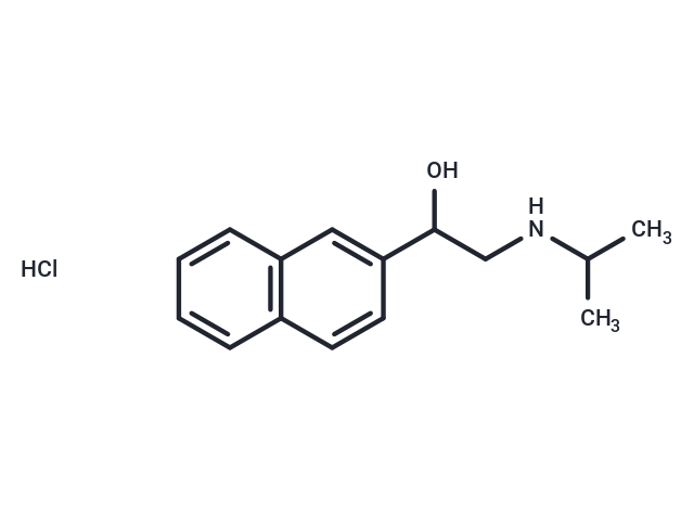 Pronethalol hydrochloride Chemical Structure