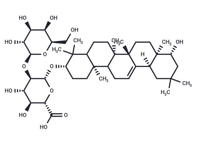 Kaikasaponin I Chemical Structure