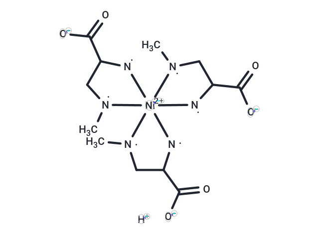 Methylaminoalanine-nickel(II) Chemical Structure