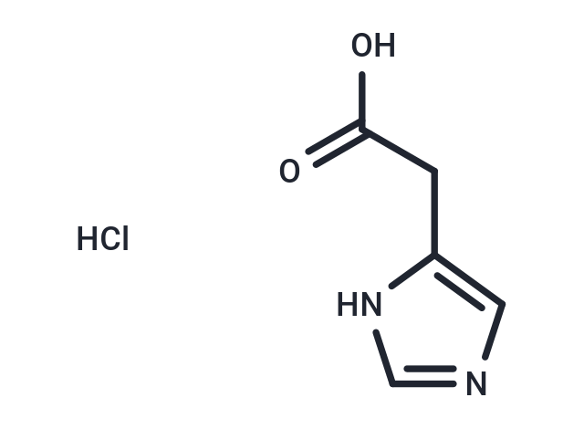 TargetMol Chemical Structure Imidazoleacetic acid hydrochloride