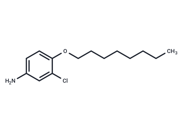Aniline, 3-chloro-4-(octyloxy)- Chemical Structure