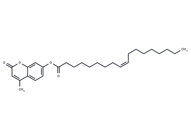 4-Methylumbelliferyl oleate Chemical Structure