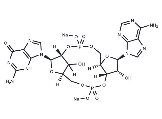 TargetMol Chemical Structure 2',3'-cGAMP sodium