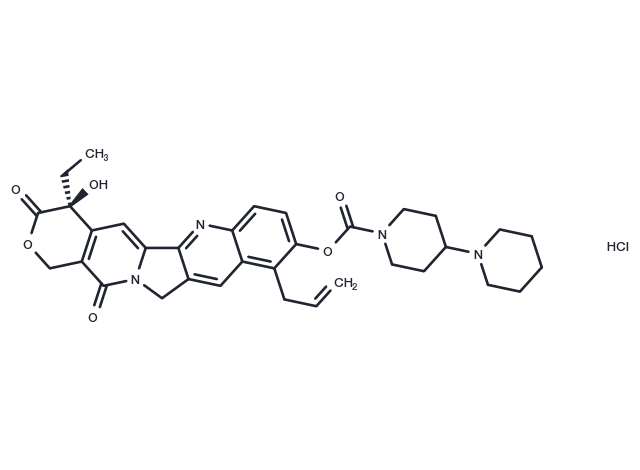 TargetMol Chemical Structure Simmitecan hydrochloride