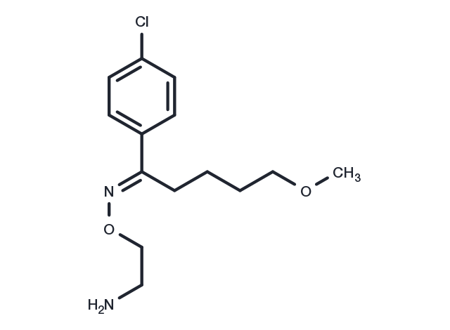 Clovoxamine fumarate Chemical Structure