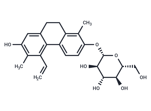 Juncusol 2-O-glucoside Chemical Structure