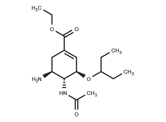 Oseltamivir Chemical Structure