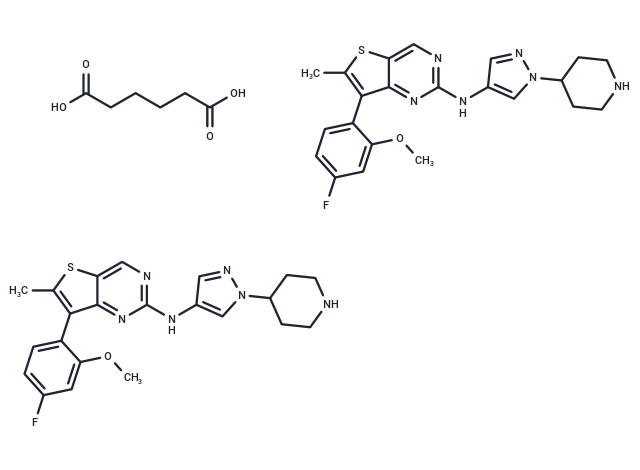 MAX-40279 hemiadipate Chemical Structure