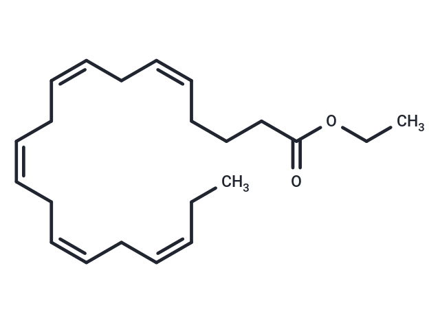 Eicosapentaenoic acid ethyl ester Chemical Structure