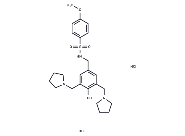 Sulcardine 2HCl Chemical Structure