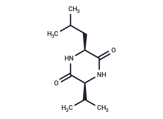 TargetMol Chemical Structure Cyclo(L-leucyl-L-valyl)