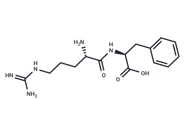 Arginylphenylalanine Chemical Structure