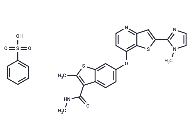 AG-28262 besylate Chemical Structure