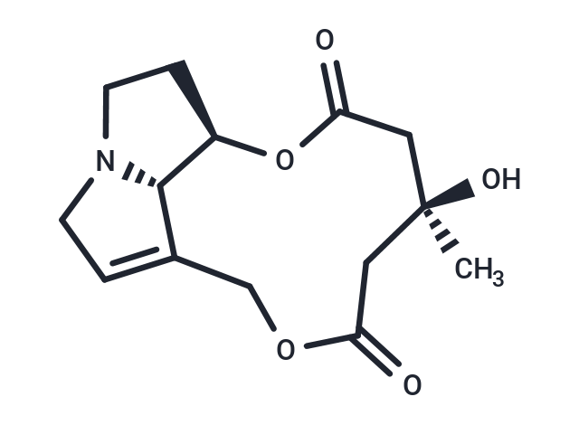 Dicrotaline Chemical Structure