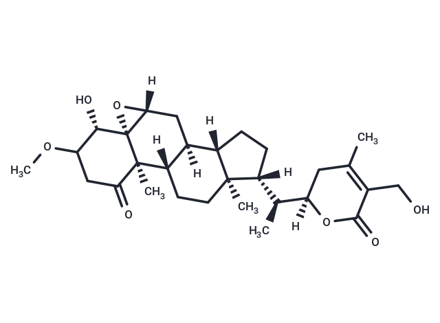 2,3-Dihydro-3-methoxywithaferin A Chemical Structure