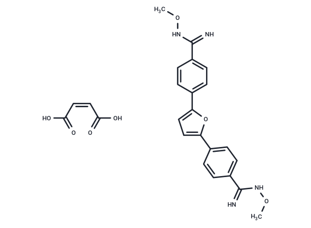 Pafuramidine maleate Chemical Structure