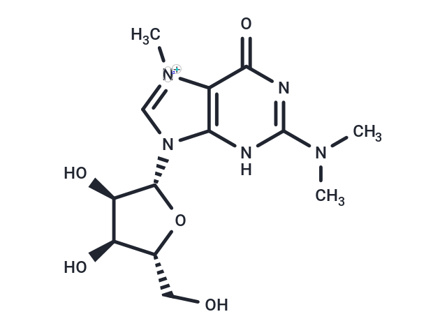 N2,N2,N7-Trimethyl guanosine Chemical Structure