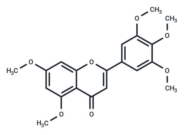 3',​4',​5',​5,​7-​Pentamethoxyflavone Chemical Structure