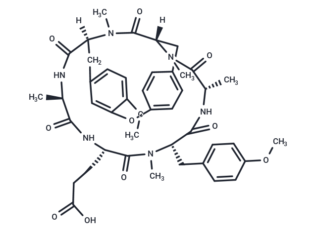 RA X Peptide Chemical Structure