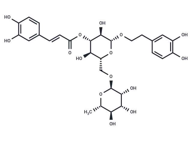 Forsythoside I Chemical Structure