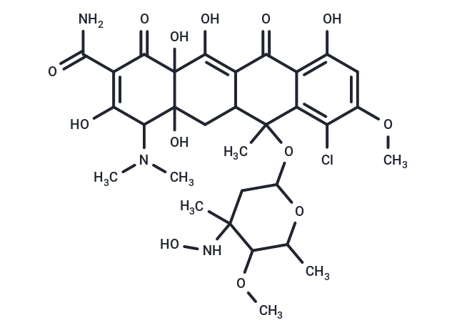 Dactylocycline A Chemical Structure
