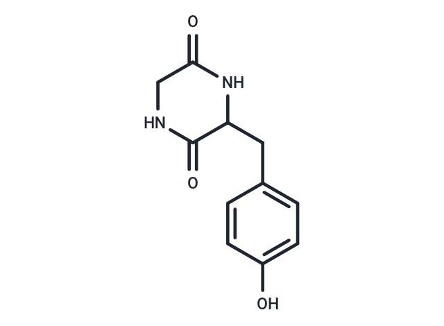 Cyclo(Tyr-Gly) Chemical Structure