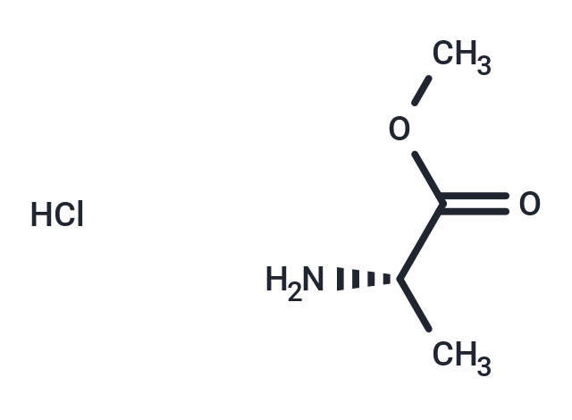 L-Alanine methyl ester hydrochloride Chemical Structure