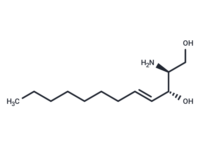 C12-Sphingosine Chemical Structure