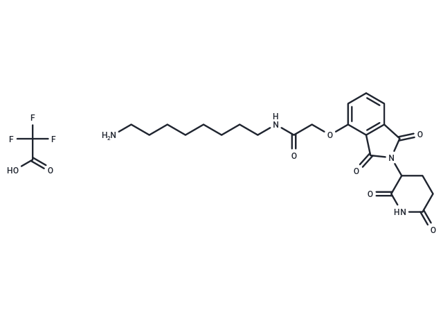 Cereblon Ligand -Linker Conjugates 2 TFA Chemical Structure