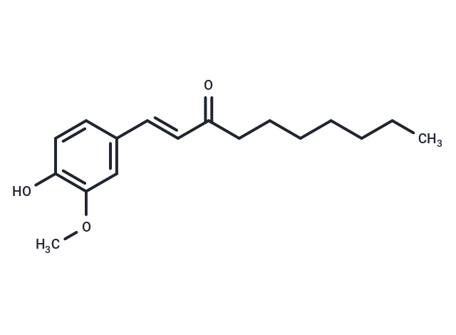 (E)-[6]-Dehydroparadol Chemical Structure