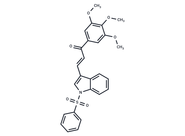 Tubulin inhibitor 23 Chemical Structure