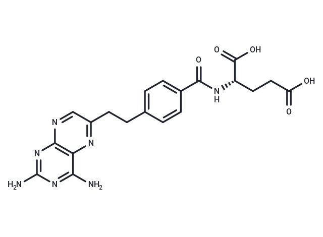 10-Deazaaminopterin Chemical Structure
