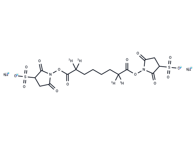 BS3-d4 Deuterated Crosslinker Chemical Structure